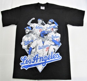 BF16)PRO LOS ANGELES MLB風 Tシャツ半袖/BLK/LA/HIPHOP/3XL/大きいサイズ/ヘビー/USサイズ