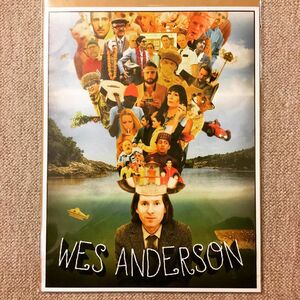 布 ポスター「ウェス・アンダーソン　頭の中のキャラクター」