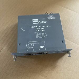 「S145」NetOptics 10／100 Ethernet TX Tap 現状出品　Model:10/100 Tap アダプター無い
