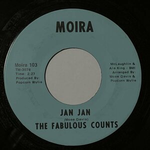 Fabulous Counts - Jan Jan - Moira ■ soul funk 45