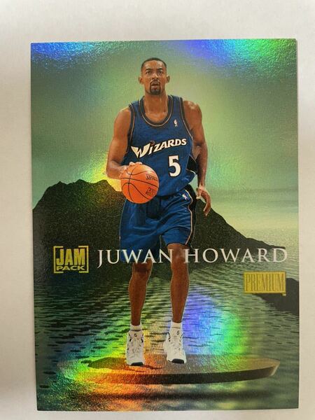 NBAカード　ジュワン・ハワード　JUWAN HOWARD SKYBOX PREMIUM ’97-‘98 JAM PACK 【7of15 JP】