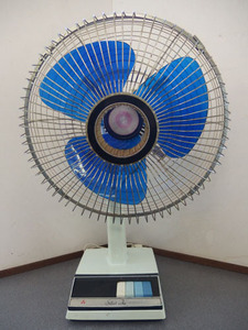 0610121k[ household goods flight ] Fuji electro- machine manufacture KOIZUMI SANGYO KF-303 electric fan / Showa Retro / operation OK/ secondhand goods 