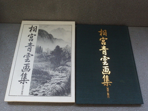 Art hand Auction 9e04335【精選水墨画】相宮青雲画集/付録｢相宮青雲の歩み｣付き/1992年/初版【函入】, 絵画, 画集, 作品集, 画集