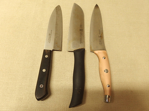0220210s[J.A.HENCKELShenkerus kitchen knife 3 point set ] total length 29cm~31.5cm degree / secondhand goods 
