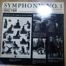米COLUMBIA SL218 ワルター・NYP / マーラー交響曲１番 巨人 6eyes_画像2
