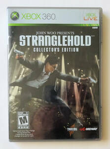 ストラングルホールド コレクターズエディション John Woo presents STRANGLEHOLD Collectors Edition 北米版 ★ XBOX 360 