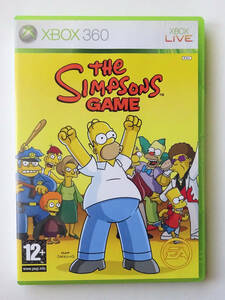 ザ・シンプソンズ・ゲーム THE SIMPSONS GAME EU版 / PAL ★ XBOX 360 