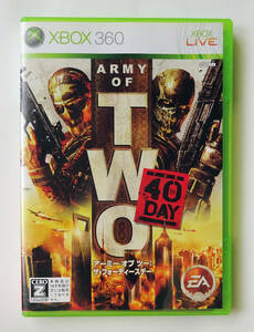 アーミー オブ ツー2 ザ・40th・デイズ ARMY OF TWO THE 40TH DAY ★ XBOX 360