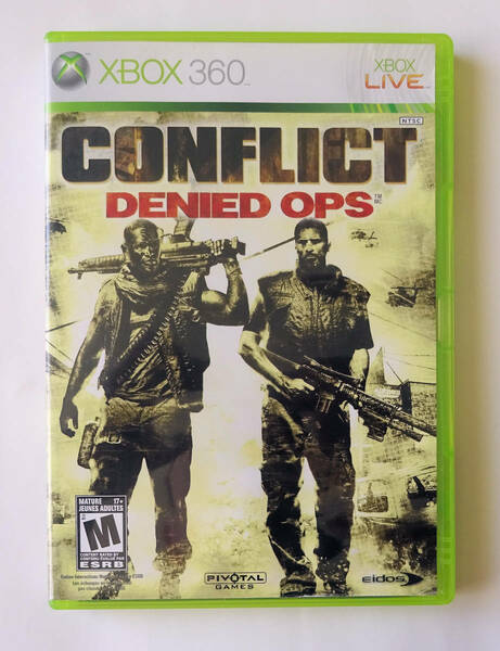 コンフリクト：ディナイド・オプス ダブルクラッチ CONFLICT DENIED OPS 北米版 ★ XBOX 360 