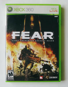 フィアー: ファースト・エンカウンター・アサルト・リコン F.E.A.R. FEAR FIRST ENCOUNTER 北米版 ★ XBOX 360 / ONE / SERIES X