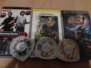 クラッシュ・バンディクー ラチェット&クランク モンハン6枚まとめセット psp