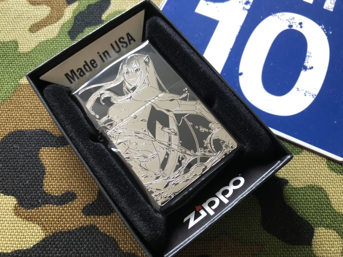 年最新ヤフオク!  re:ゼロから始める異世界生活 エミリア zippo