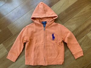 ラルフローレン ジップアップパーカー ３Ｔ　POLO RALPH LAUREN 90cm