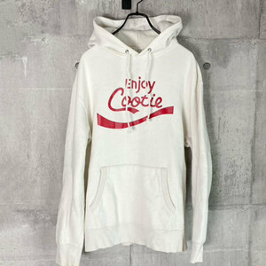 COOTIE パーカー サイズL 16AW Print Pullover Parka クーティー ENJOY COOTIE コカコーラ ロゴ プリント スウェット プルオーバー