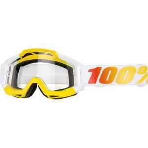 * prompt decision *100% one hand red goggle Accuri Minima clear lens MTB mountain bike motocross off-road down Hill last 1 piece 