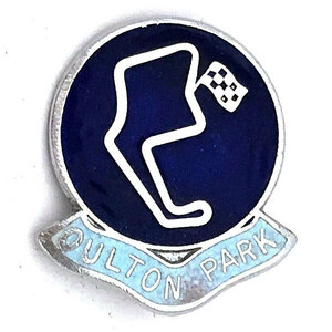 オウルトンパーク サーキット ピンバッジ OULTON PARK CIRCUIT Pin バイク ピンズ イングランド イギリス バイカー レース Racer Biker