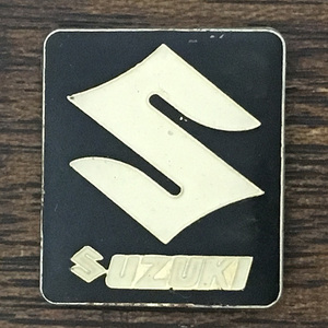 スズキ ビンテージ ロゴ ピンバッジ SUZUKI Vintage Logo Pin バイカー 国産旧車 バイク Biker Motorcycle