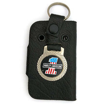 ハーレー・ダビッドソン ナンバーワン レザー キーケース Harley Davidson #1 Leather Key Case バイカー HARLEY-DAVIDSON AMF No1 No,1_画像1