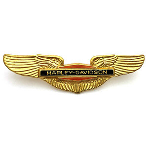 ハーレーダビッドソン ウィング/ロゴ 大型 ピンバッジ Harley Davidson Wing/Logo Pin ハーレー・ダビッドソン バイカー Pins