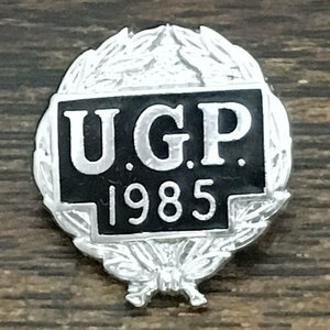 アルスター グランプリ １９８５ ピンバッジ ULSTER GRAND PRIX 1985 Pin ＵＧＰ イギリス レース ピンズ UGP Racer Biker UK Pins