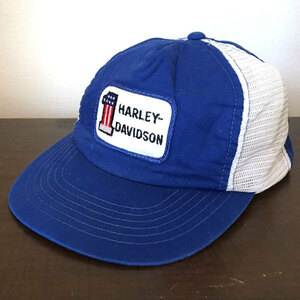 ハーレーダビッドソン ビンテージ キャップ ホワイト/ブルー HARLEY-DAVIDSON #1 Vintage Cap White/Bkye ハーレー Harley Davidson 青 白