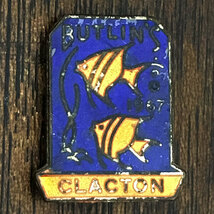 バトリンズ クラクトン 1967 ロッキーホラーショー フランクフルター ジャケット ピンバッジ BUTLINS'S CLACTON Rocky Horror Show Pin_画像1