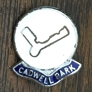 キャドウェルパーク ピンバッジ CADWELL PARK CIRCUIT Pin バイク ピンズ イングランド イギリス UK Biker Pins Race