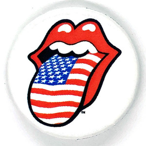 ローリング・ストーンズ リップス アンド タン ロゴ ピンバッジ The Rolling Stones Lips and Tongue Logo Pin 舌と唇 Music Rock