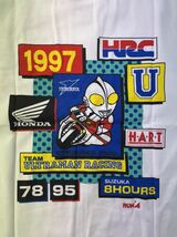 激レア　1997　円谷プロダクション　HONDA　コラボ　ポロシャツ　メンズ　Lサイズ　ウルトラマン　SUZUKA　HRC　新品　デッドストック_画像4