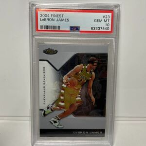 【 PSA 10 】 Lebron James 2004 Topps Finest NBA