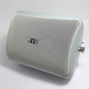 [ used ]JVC Kenwood all weather type speaker PS-S112W pale gray [ speaker hanger optional ]