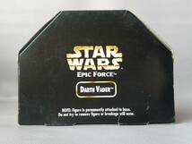 【ケナー,ハスブロ,1997/STAR WARSスターウォーズ,EPIC FORCE】ROTATE FIGURE 360° DARTH VADER【ケース内のダース・ベイダーが回転】_画像7