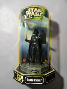 【ケナー,ハスブロ,1997/STAR WARSスターウォーズ,EPIC FORCE】ROTATE FIGURE 360° DARTH VADER【ケース内のダース・ベイダーが回転】