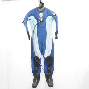 TUSA ドライスーツ レディース 3.5mm厚 【抗菌・防臭効果素材】160cm56kg25cm