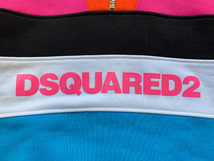 定価128.700 新品 DSQUARED2 “Color Block Sweat Shirt” カラーブロック ニット切替 スウェットシャツ XS ディースクエアード_画像7
