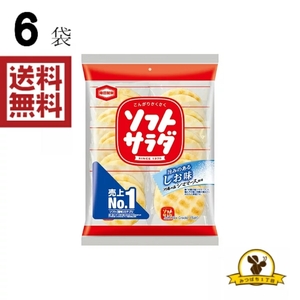 亀田製菓 ソフトサラダ 20枚入×6袋