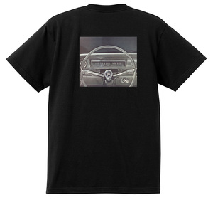 アドバタイジング キャデラック Ｔシャツ 黒 1962 オールディーズ ロックンロール 1950’s 1960’s ロカビリー ホットロッド 3336