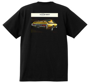 アドバタイジング ビュイックＴシャツ 1970 黒 リビエラ エレクトラ ワイルドキャット gsx スカイラーク 3370