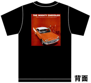 アドバタイジング クライスラー 1580 黒 Ｔシャツ 1957 インペリアル ニューポート ニューヨーカー 300 サラトガ ウィンザー