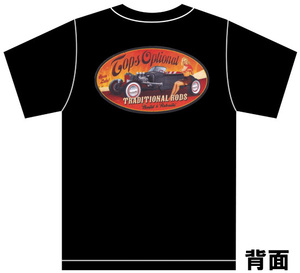 ホットロッド系 TシャツA9 黒 レトロ マッスル フォード ドラッグレース ストリートロッド V8 アメ車 ラットロッド シボレー モパー