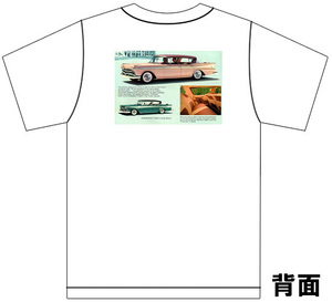 アドバタイジング AMC 3142 白 Ｔシャツ 1958 1957 ランブラー アンバサダー アメ車 ホットロッド アドバタイズメント