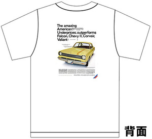 アドバタイジング AMC 3065 白 Ｔシャツ 1966 1965 マーリン ランブラー アンバサダー アメ車 ホットロッド アドバタイズメント