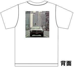 アドバタイジング AMC 3008 白 Ｔシャツ 1969 ジャベリン ホーネット アンバサダー ランブラー AMX レベル