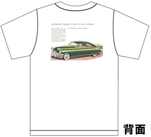 アドバタイジング パッカード Ｔシャツ 2873 白 1948 エイト スーパー　デラックス アメ車 オールディーズ アドバタイズメント