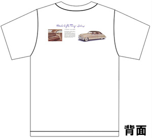 アドバタイジング パッカード Ｔシャツ 2878 白 1948 エイト スーパー　デラックス アメ車 オールディーズ アドバタイズメント