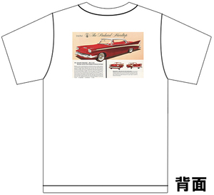 アドバタイジング パッカード Ｔシャツ 2823 白 1958 1957 1956 ホーク クリッパー カリビアン パトリシアン アメ車 オールディーズ