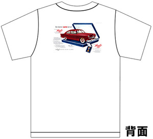 アドバタイジング カイザー フレイザー Ｔシャツ 2659 白 1951 kaiser frazer ヘンリーJ ドラゴン マンハッタン アメ車 オールディーズ