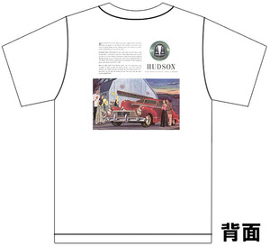 アドバタイジング ハドソン 白 2767 Ｔシャツ 1947 1946 1942 コモドア hudson アメ車 オールディーズ ロカビリー アドバタイズメント