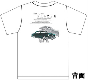 アドバタイジング カイザー フレイザー Ｔシャツ 2672 白 1951 kaiser frazer ヘンリーJ ドラゴン マンハッタン アメ車 オールディーズ