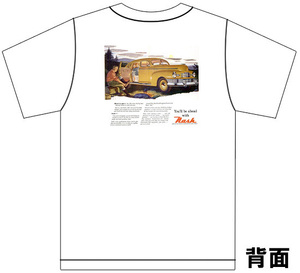 アドバタイジング ナッシュ 2547 白 Ｔシャツ 1948 1947 1946 アンバサダー amc オールディーズ アメ車 アドバタイズメント